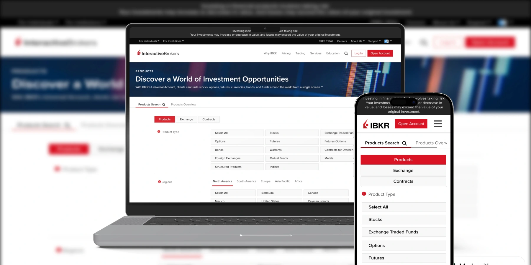 Interactive Brokers Product Offerings