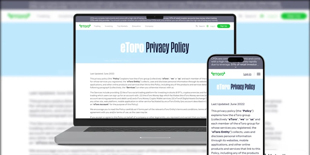 eToro Wallet Privacy